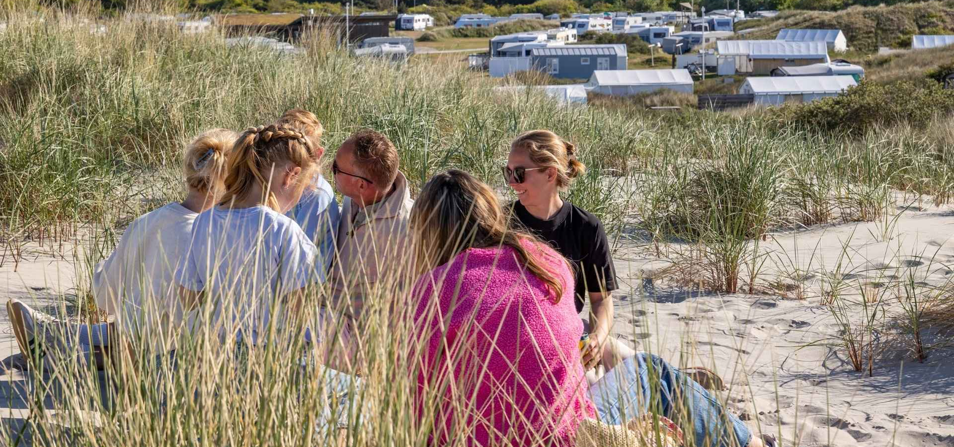 Ameland pan vrienden strandpicknick duinen